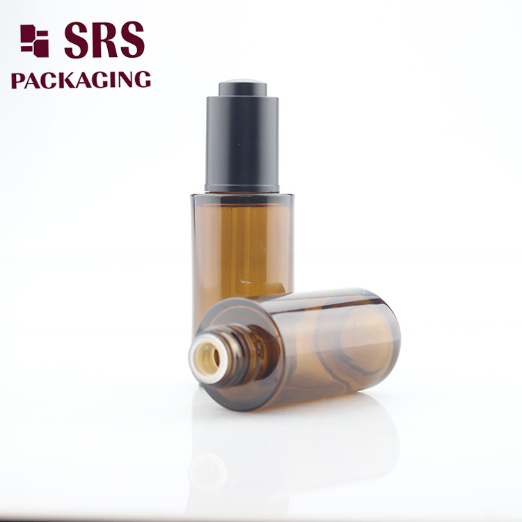 variety of shapes wholesale amber high quality 40ml plastic bottle dropper
