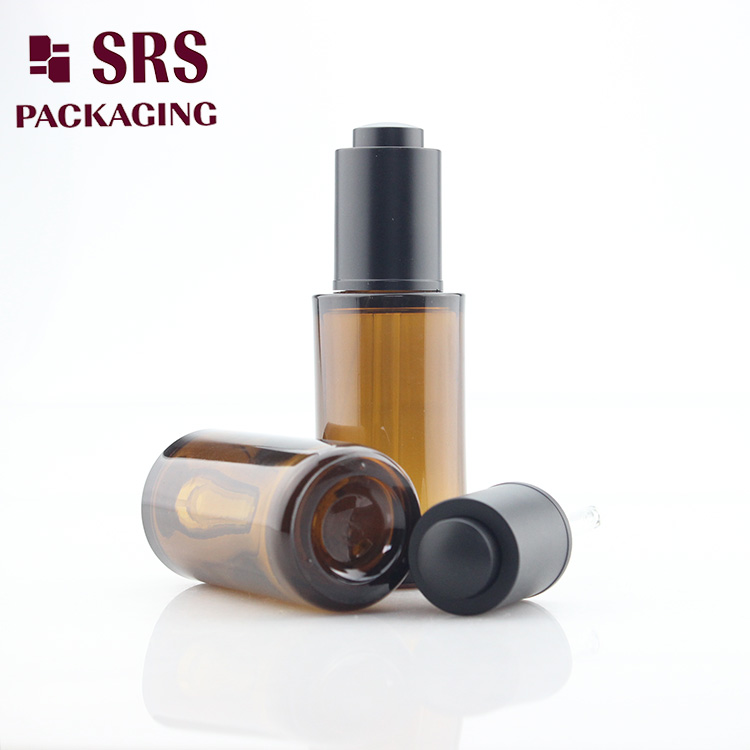 variety of shapes wholesale amber high quality 40ml plastic bottle dropper
