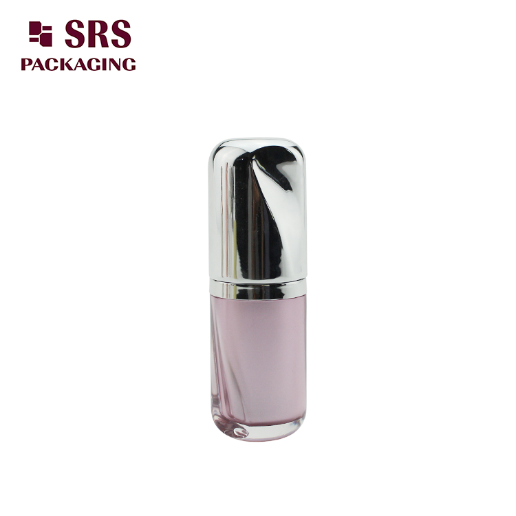 SRS protable pink elegant custom plastic perfume dropper bottle 