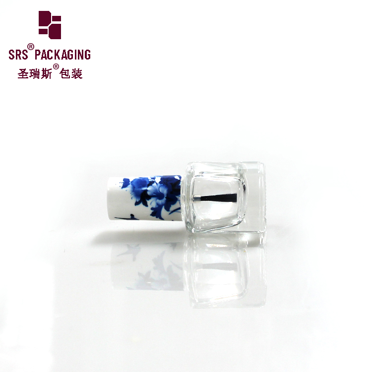 Direct Supply Professional Unique Custom Glass design nail polish bottle 