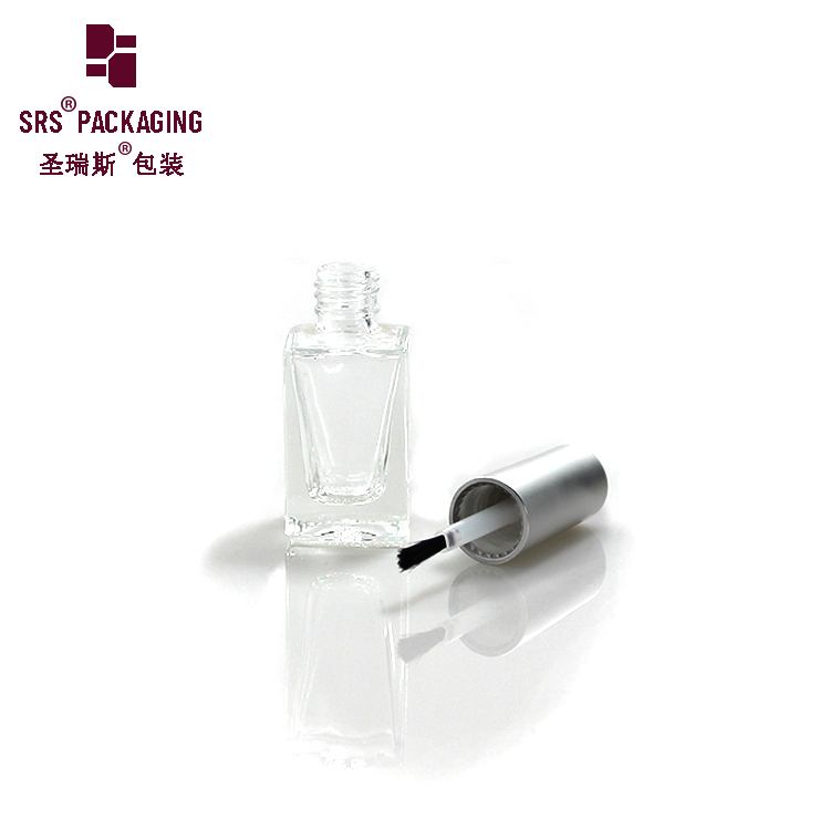 Custom Unique empty 8ml 10ml 12ml with brush and cap glass bottle nail polish