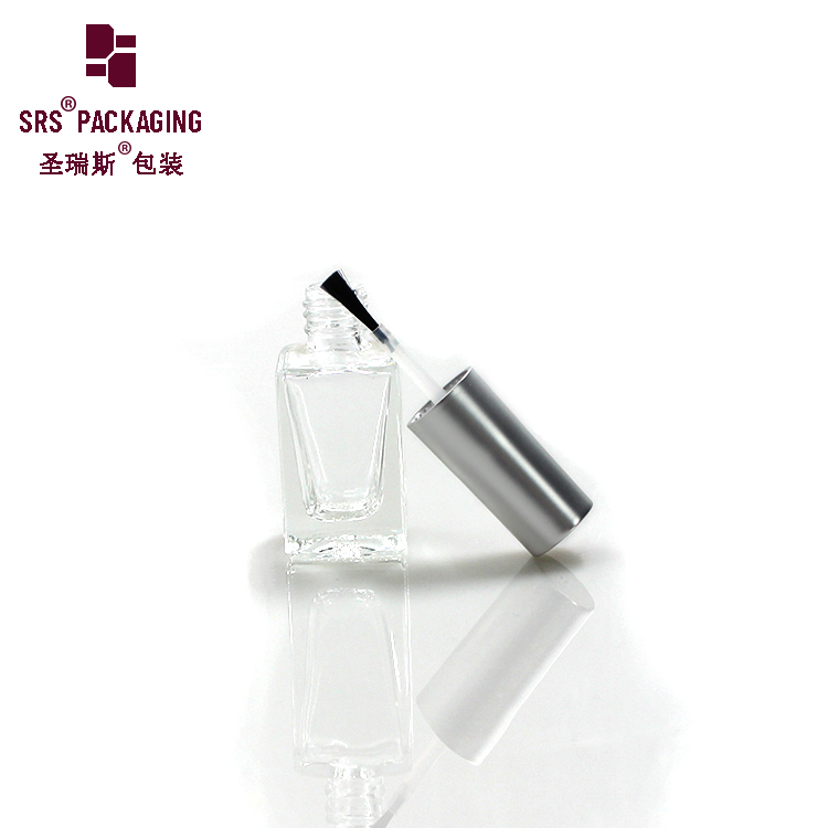 Custom Unique empty 8ml 10ml 12ml with brush and cap glass bottle nail polish