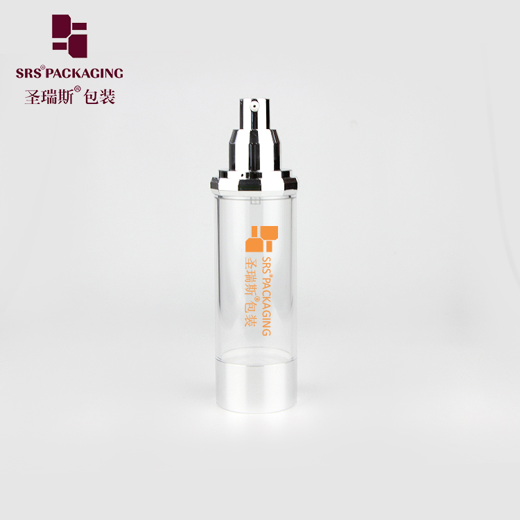 Wholesales plastic empty lotion pump bottles 30ml 50ml 100ml 120ml skin care lotion vacuum container 