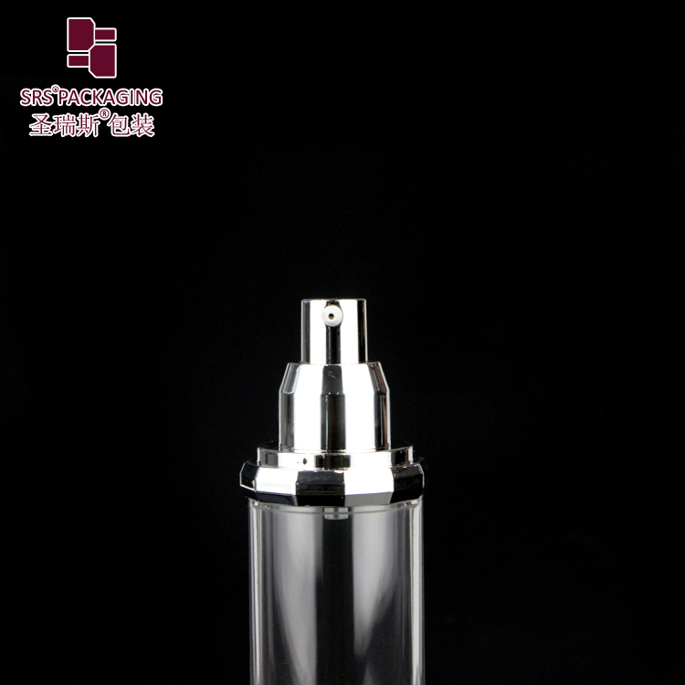 Wholesales plastic empty lotion pump bottles 30ml 50ml 100ml 120ml skin care lotion vacuum container 