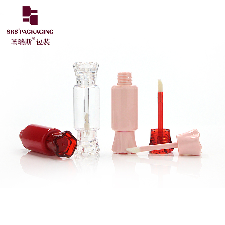 Sweet Candy Shaped Empty Lip Gloss Tube 13.2ml Unique clear lipgloss Container Cosmetic lip liquid Packaging