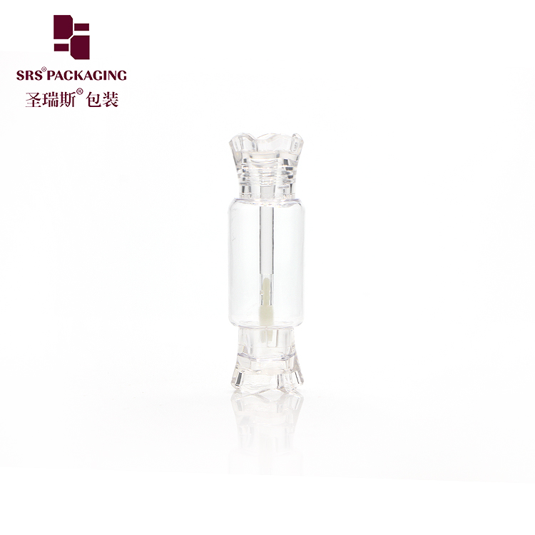 Sweet Candy Shaped Empty Lip Gloss Tube 13.2ml Unique clear lipgloss Container Cosmetic lip liquid Packaging