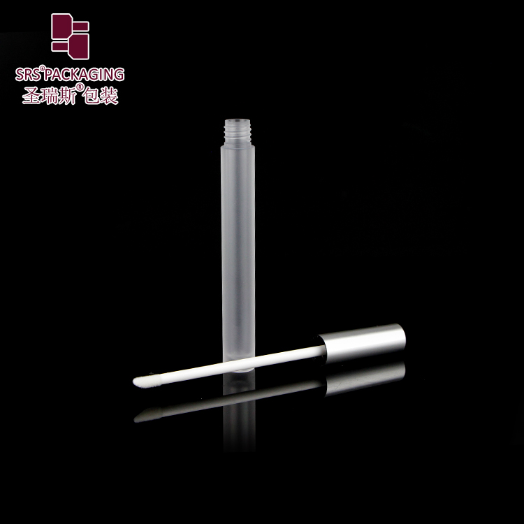 Wholesale cosmetic packaging lipgloss tube frosted make up plastic container