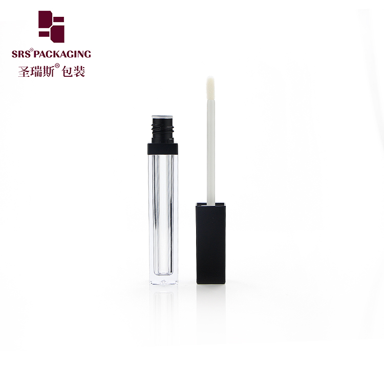 5ml glossy transparent beauty elegant empty lip gloss tube container