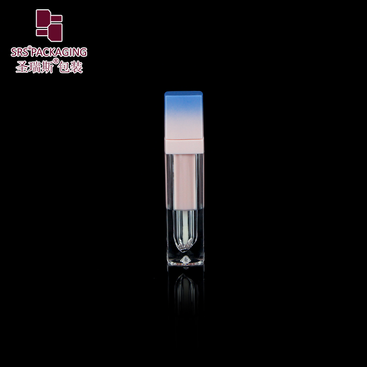 custom color cosmetic make up packaging 5ml lipgloss container tube