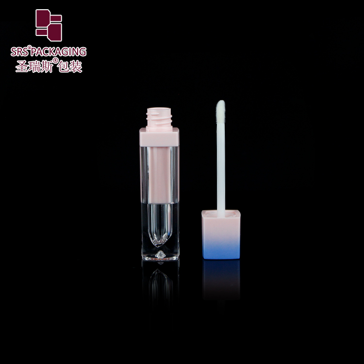 custom color cosmetic make up packaging 5ml lipgloss container tube