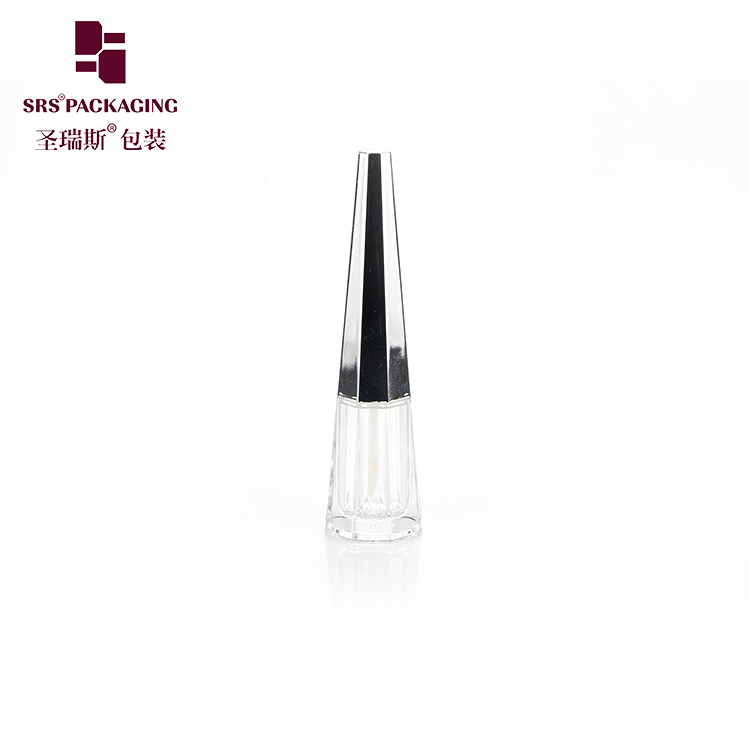 2020 wholesale empty unique cute cone lip gloss tube clear lip liquid container with wands