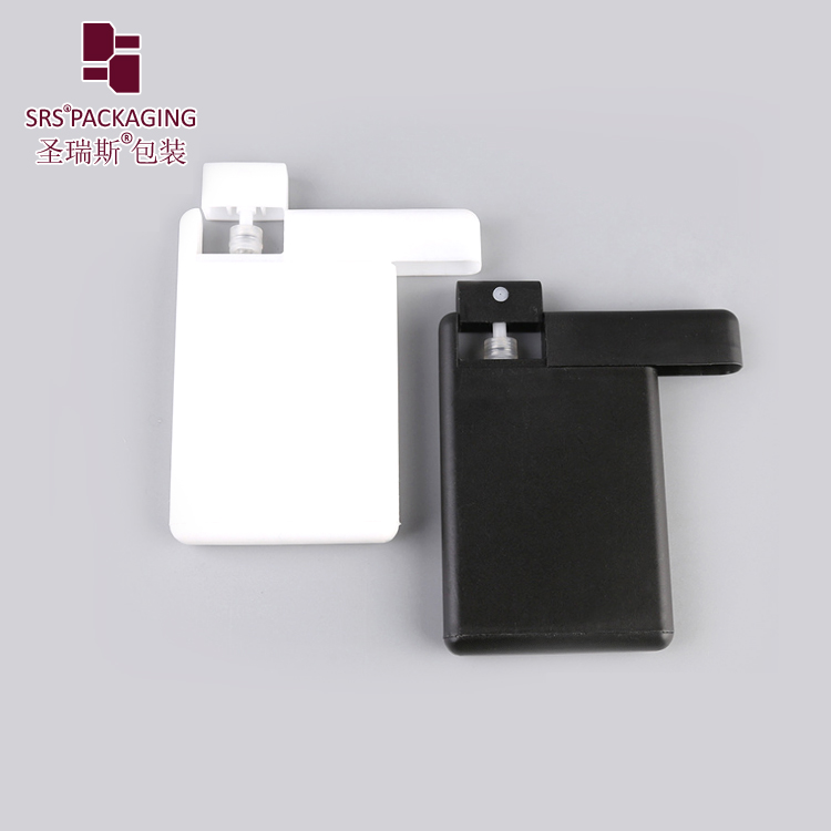 empty plastic eco-friendly material 20ml card shape custom spray bottles