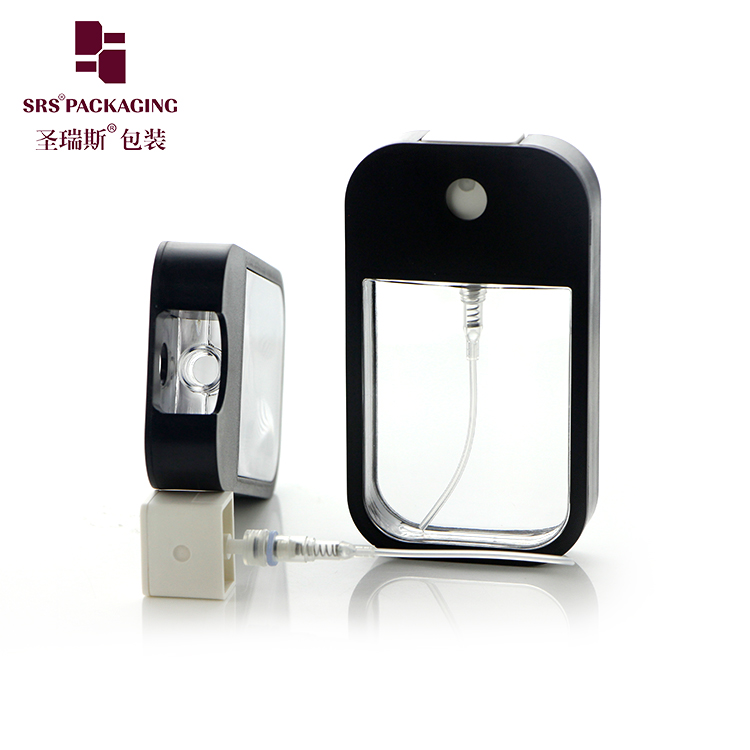 Ready to ship hand sanitizer plastic credit card shape factory manufacture sprayer plastic bottle