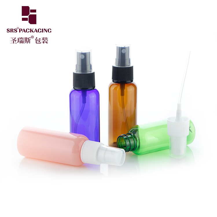 wholesale 30ml portable empty hand sanitizer bottle 2oz PET spray lotion bottle