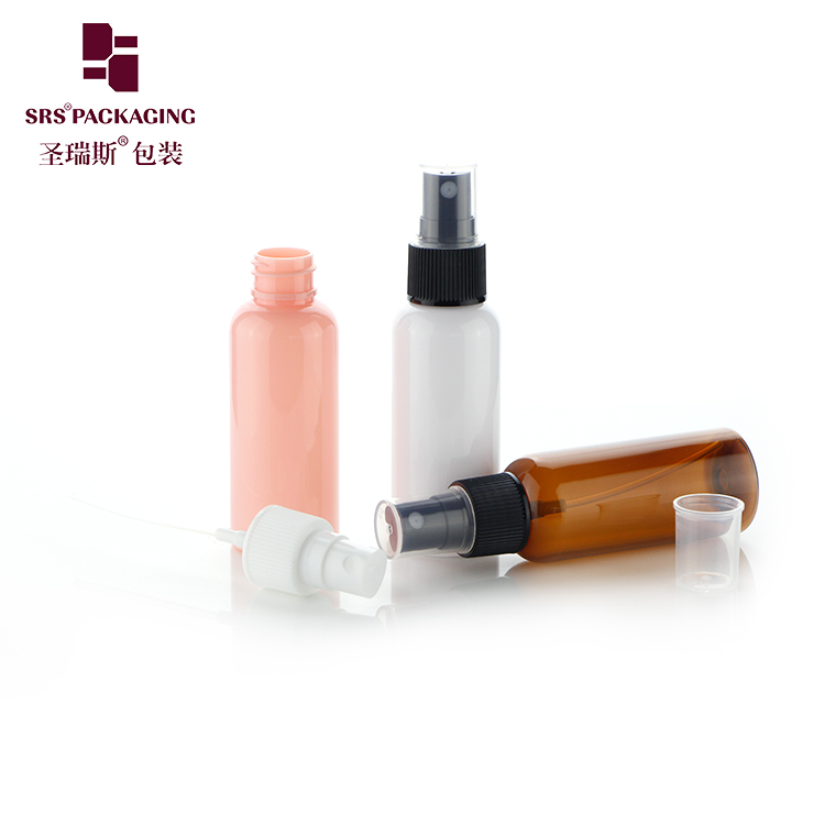 wholesale 30ml portable empty hand sanitizer bottle 2oz PET spray lotion bottle