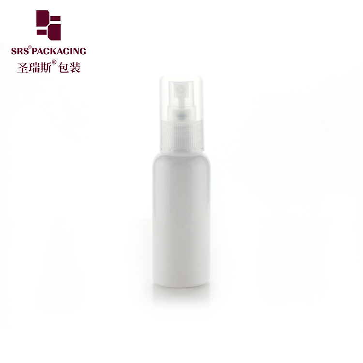 Hot Sale 30ml 50ml 100ml Plastic PET colorful Spray Bottle Packing Alcohol Disinfectant