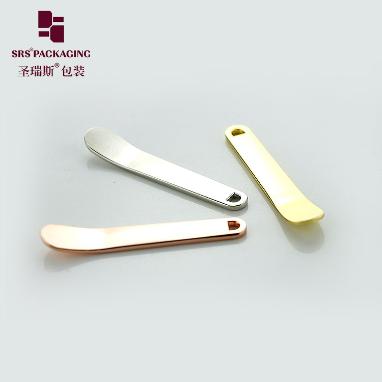 wholesale makeup cream spatula luxury plastic cosmetic mini spatula for skincare