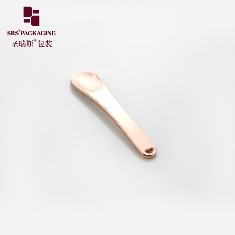 Beauty Makeup Tools Gold/rose gold/silver Facial Cream Mixing Metal Spoon Cosmetic Spatula