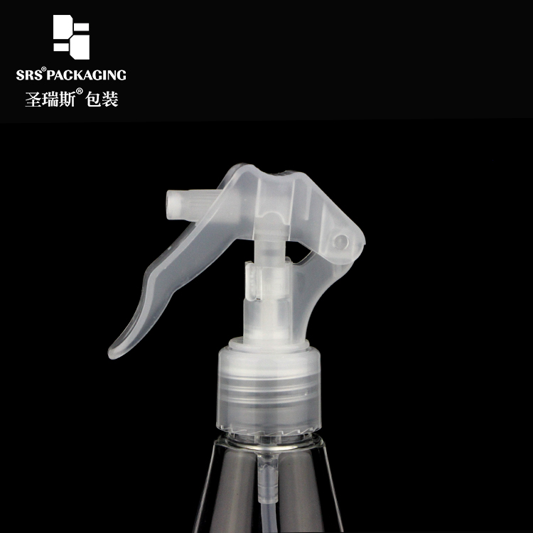 SRS travel bottle cosmetic biodegradable refillable 200ml hand sanitizer tiger sprayer bottle for disinfectant 