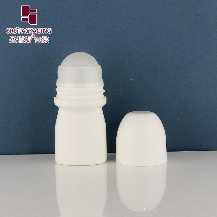 Deodorant roller container custom  with personal care plastic roll on bottle 50ml