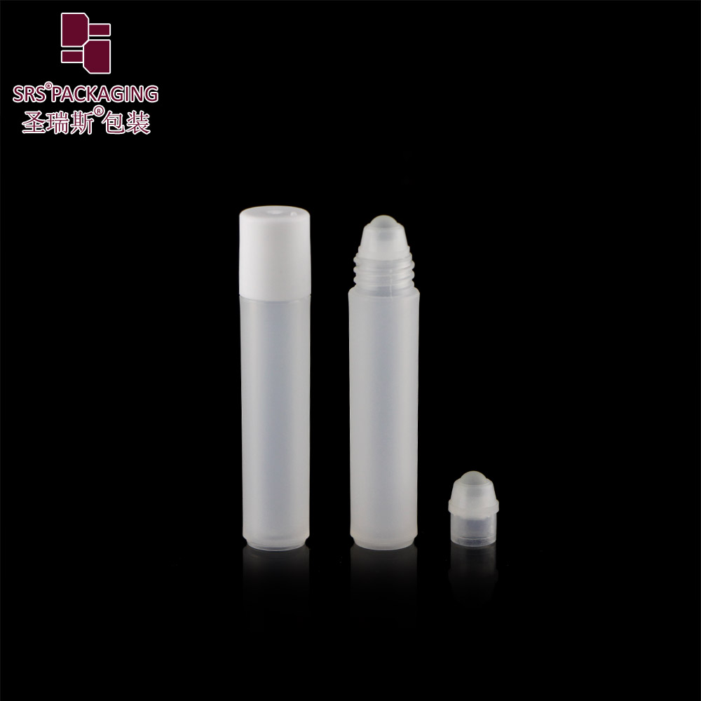 SRS Empty Mini Plastic Perfume 3ml Sample Roller Bottle