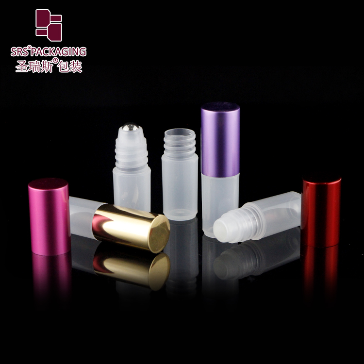 3ml Small Size Plastic Roll on Bottle Perfume Sample bottle