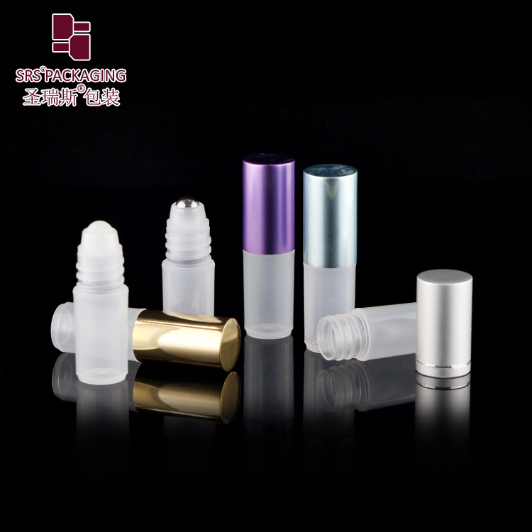 3ml Small Size Plastic Roll on Bottle Perfume Sample bottle