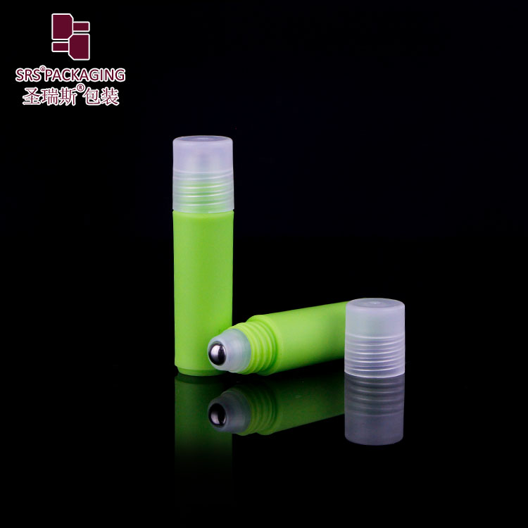 High Quality Cosmetic Sample Test Container 2ml Plastic Roll on Bottle