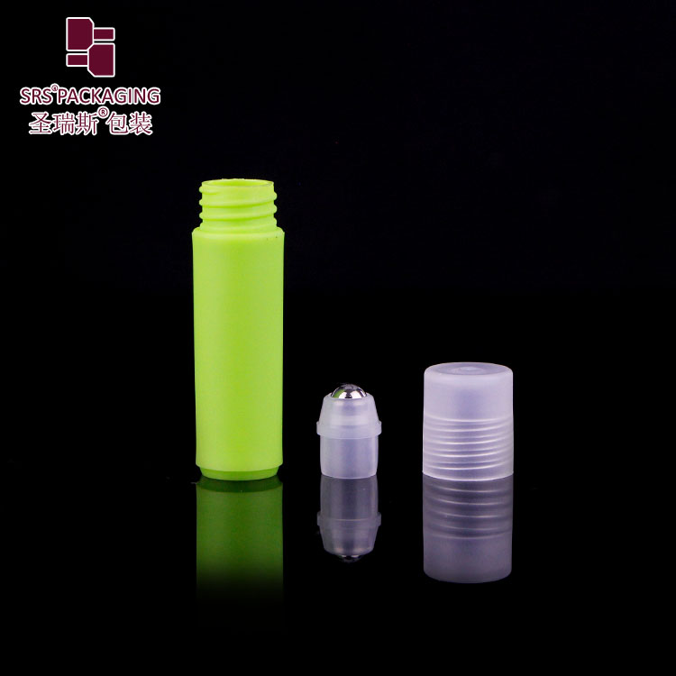 High Quality Cosmetic Sample Test Container 2ml Plastic Roll on Bottle