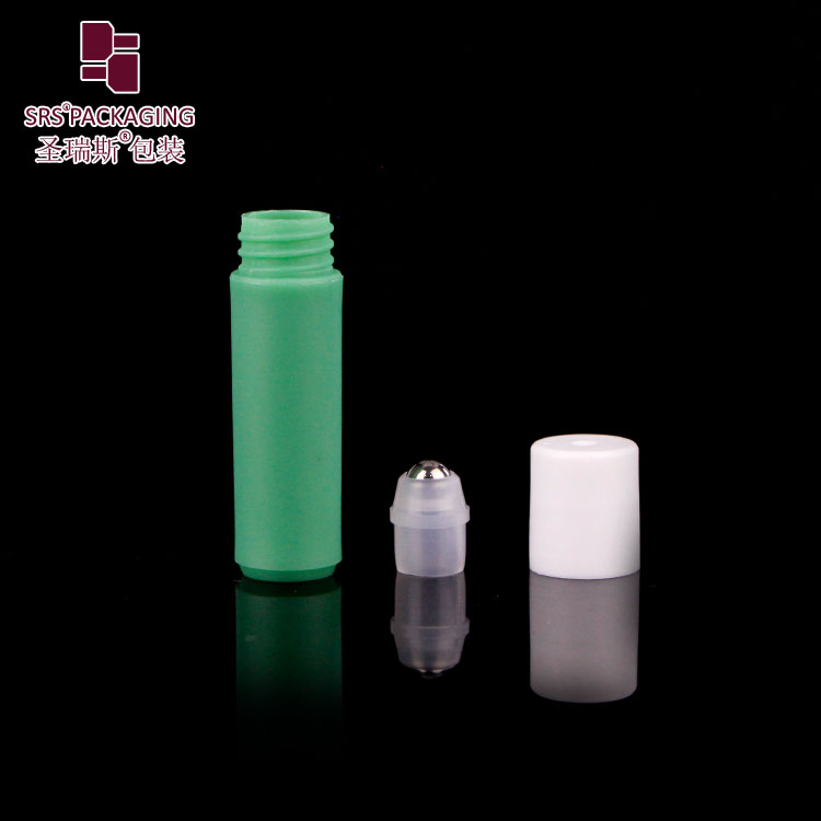 High Quality Cosmetic Sample Test Container 2ml Plastic Roll on Bottle