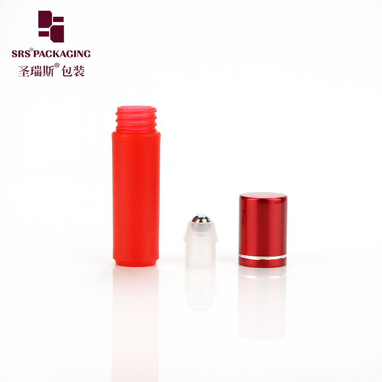 Wholesale 2ml Plastic Empty Cosmetic Bottle with Steel Roller Ball