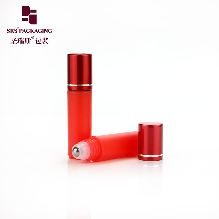 2ml small cosmetic empty plastic roll on sample bottle stock available