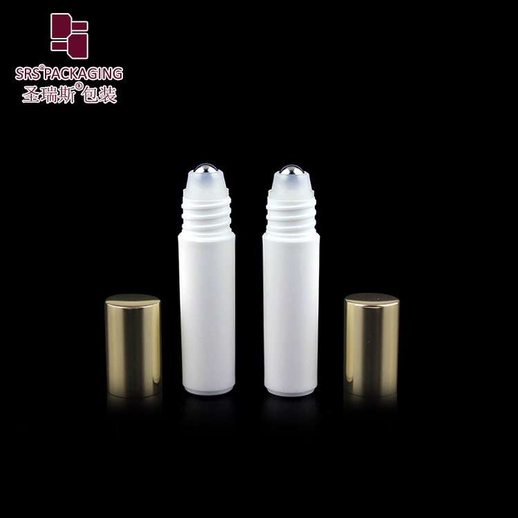 PP PCR Plastic sample 5ml White Roll Bottle with Aluminum Lid