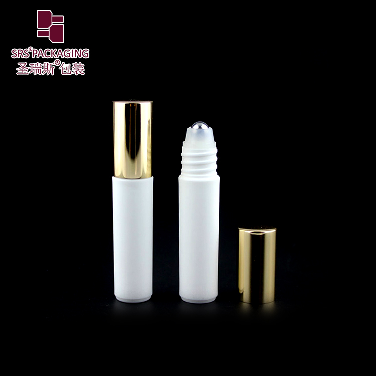 PP PCR Plastic sample 5ml White Roll Bottle with Aluminum Lid