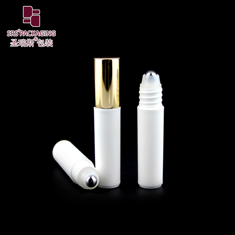 PP PCR Plastic sample 5ml White Roll Bottle with Aluminum Lid