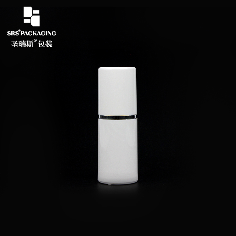 1oz 30 ml White PP Plastic Airless Pump bottle Cream Cosmetic Bottle 50ml