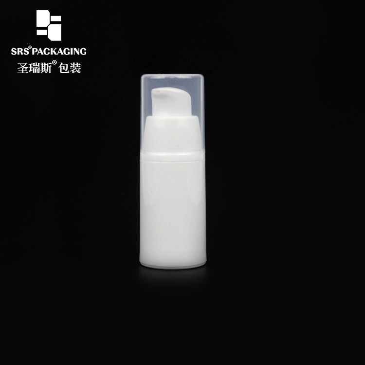 1oz 30 ml White PP Plastic Airless Pump bottle Cream Cosmetic Bottle 50ml