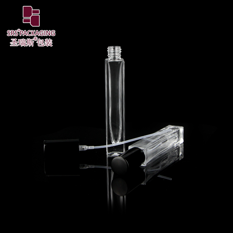 Luxury thick wall 10ml  glass essential oil empty perfume spray bottle