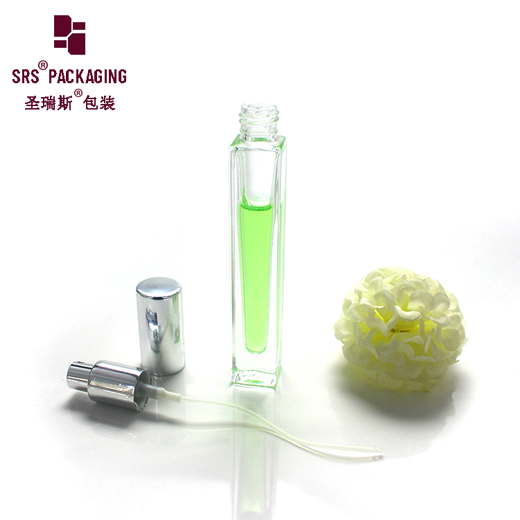 Luxury thick wall 10ml  glass essential oil empty perfume spray bottle