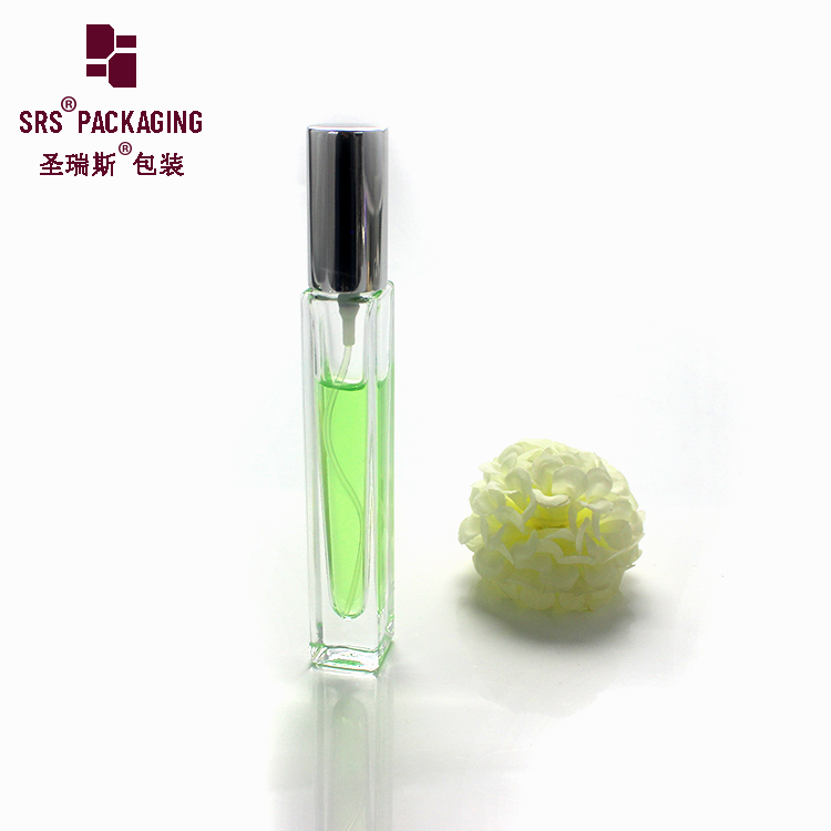 Luxury thick wall 10ml  glass essential oil empty perfume spray bottle