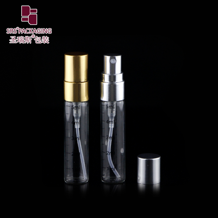 2ml 3ml 5ml 10ml mini portable travel perfume glass bottle spray bottle