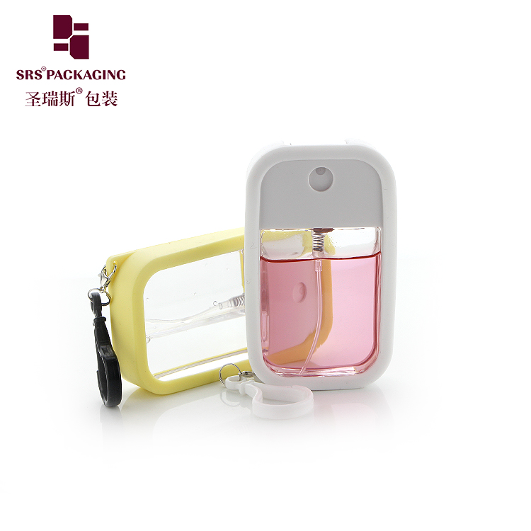 2021 New design cell phone shaped 45ml plastic credit card pocket size perfume mist