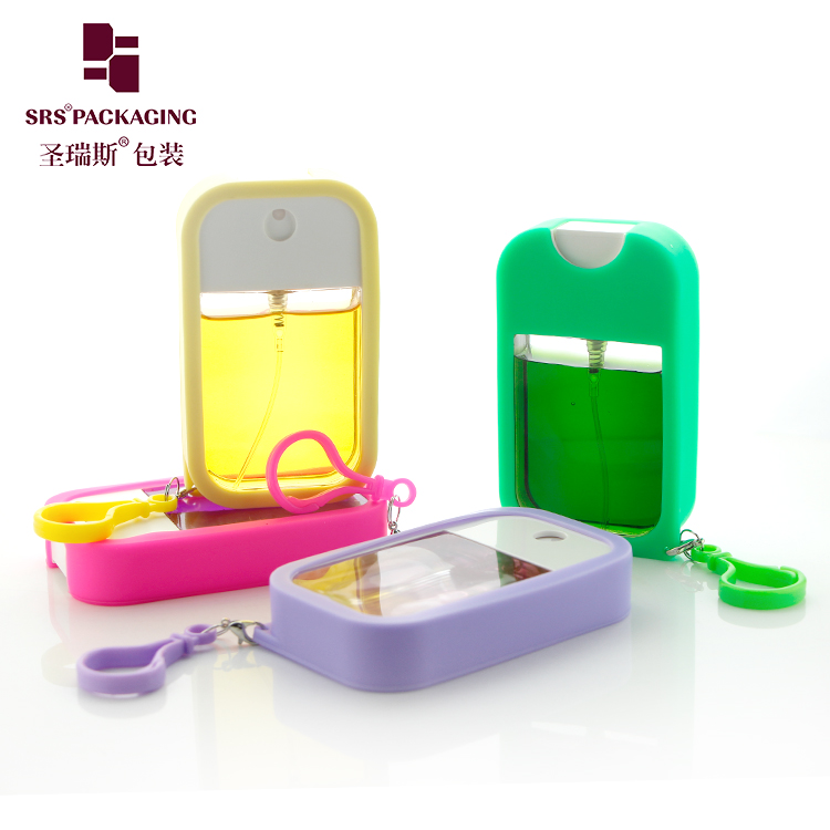 2021 New design cell phone shaped 45ml plastic credit card pocket size perfume mist