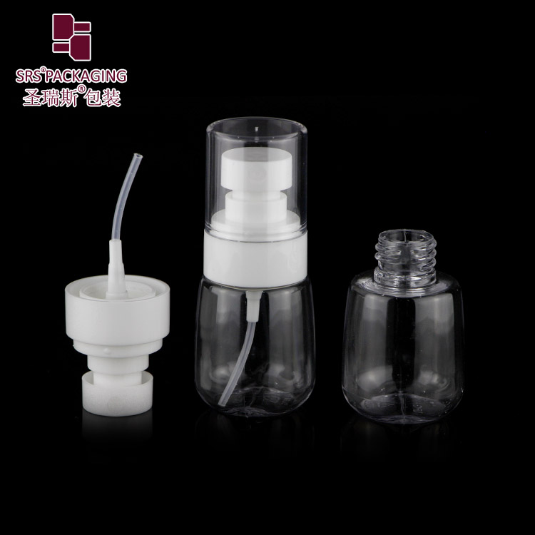 wholesale custom portable PETG clear colorful refillable plastic fine spray bottle