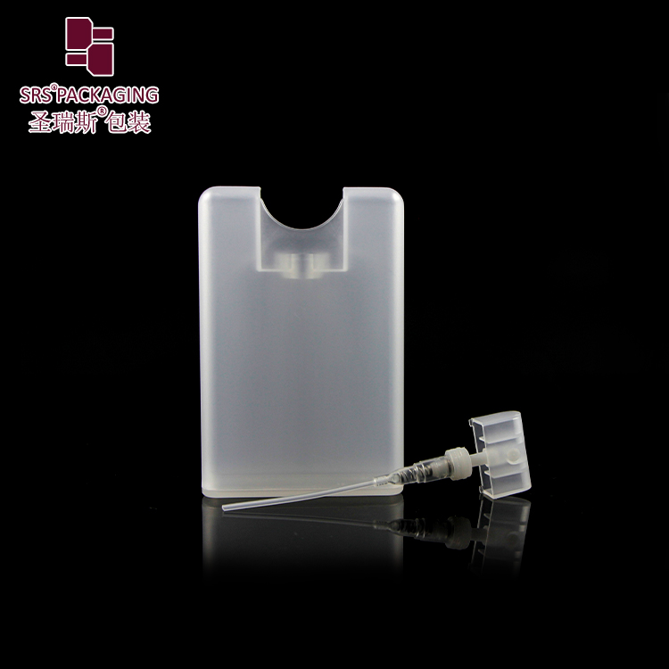 pocket size disinfectant liquid plastic empty 20 ml spray bottle