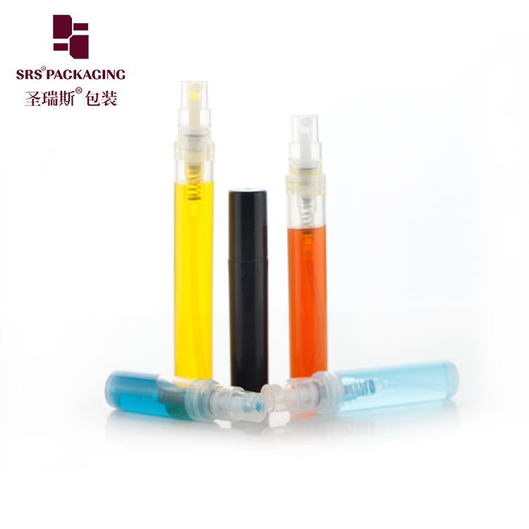 Hot Sale Fast delivery travel sample packaging mini capacity 2ml 3ml 4ml 5ml PP 2ml spray bottle with fine mist