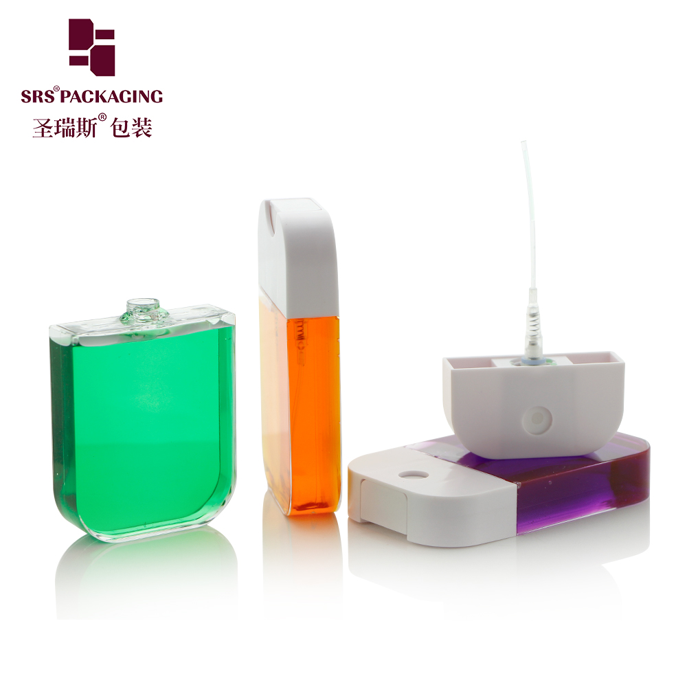 Card Type Spray Bottle 50ml Rectangular Phone Shaped Atomizer Refillable Designed Dispensing Bottle