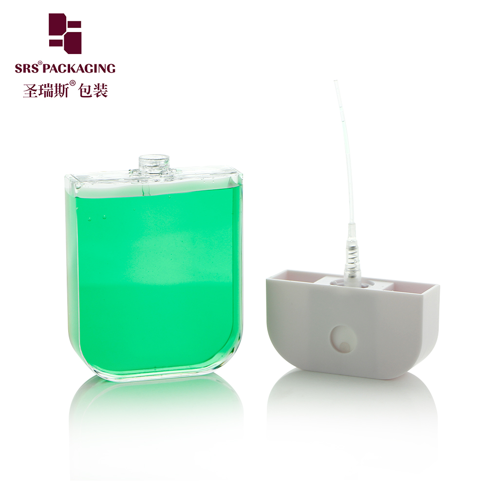 Card Type Spray Bottle 50ml Rectangular Phone Shaped Atomizer Refillable Designed Dispensing Bottle