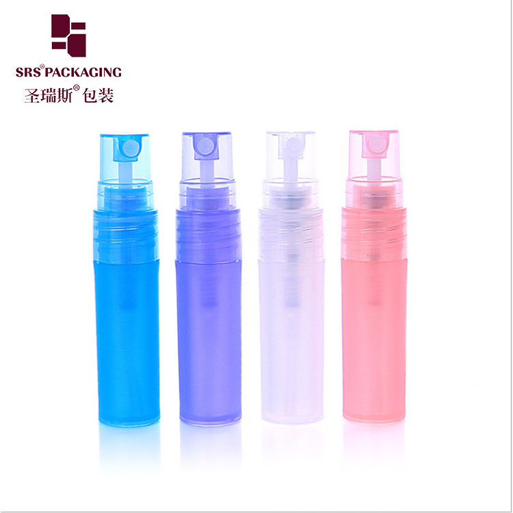 Eco-friendly 5ml 10ml PP liquids spray bottle plastic material perfume empty container