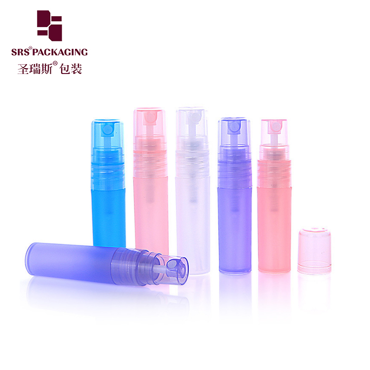 Eco-friendly 5ml 10ml PP liquids spray bottle plastic material perfume empty container